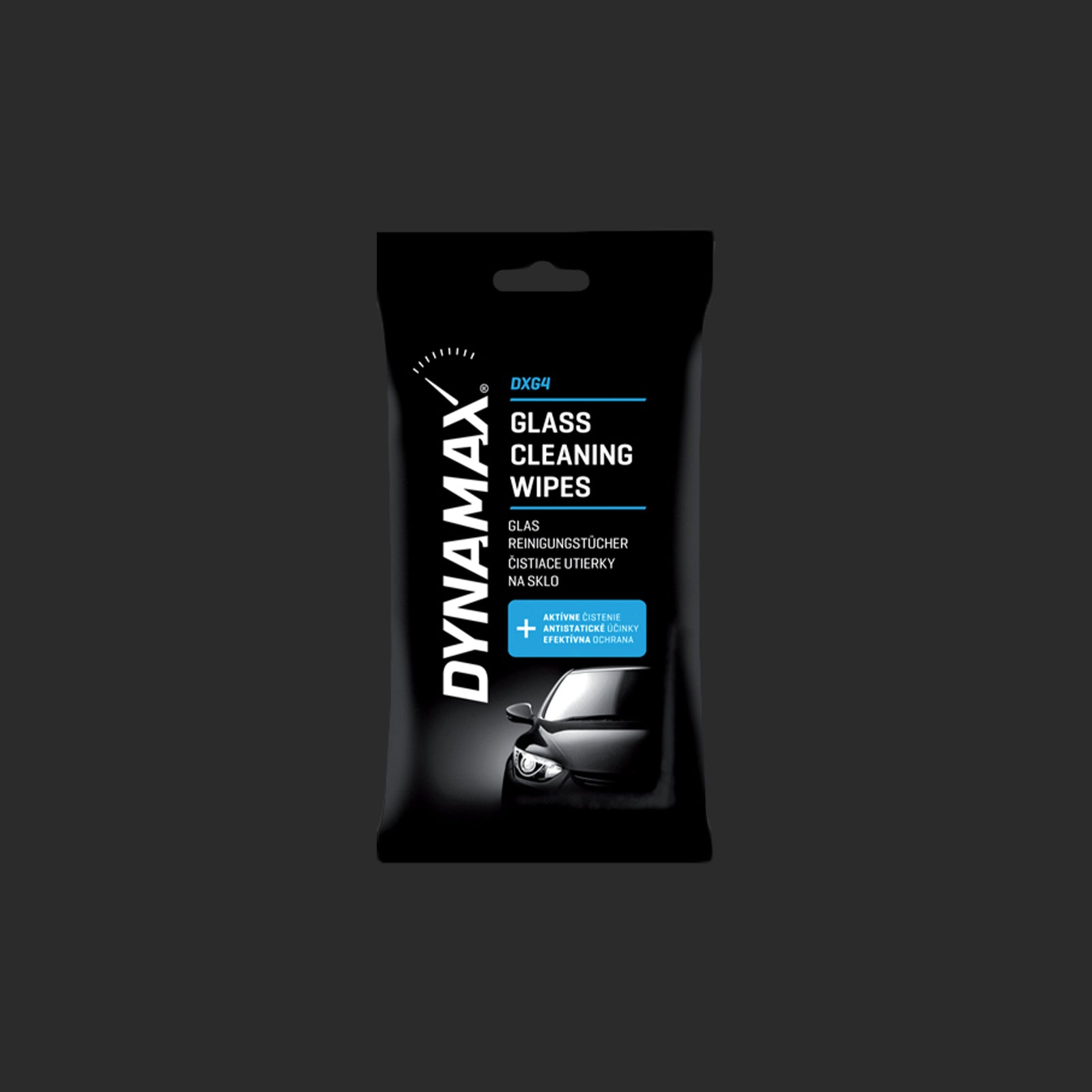 Dynamax Glass Cleaning Wipes DXG4 - Μαντηλάκια Τζαμιών