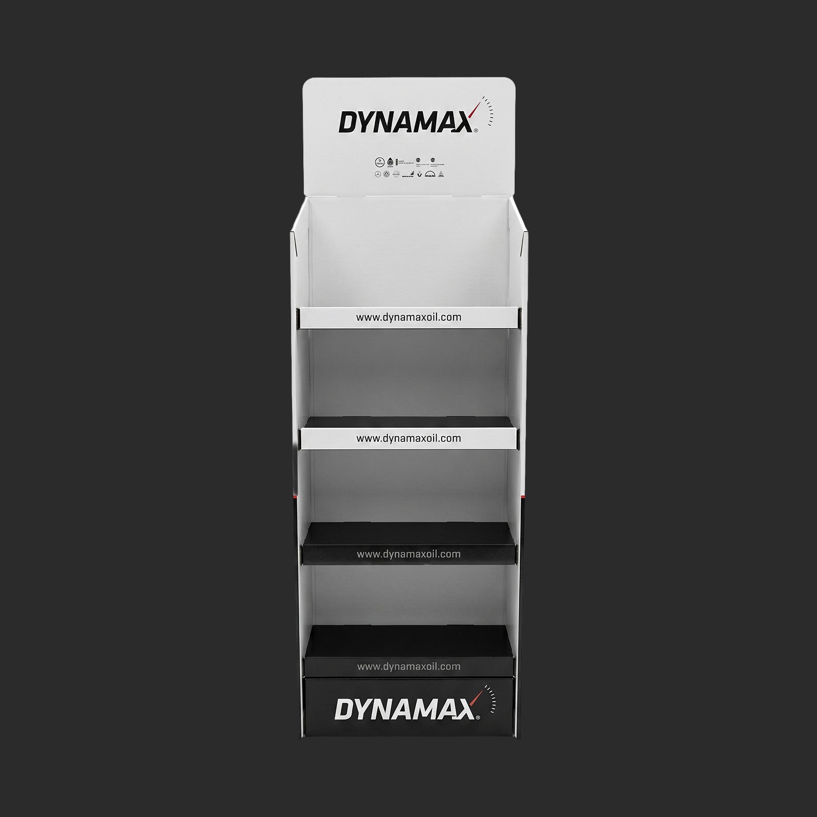 Dynamax Car Care Display Paper Stand - Σταντ Προϊόντων  Χάρτινο