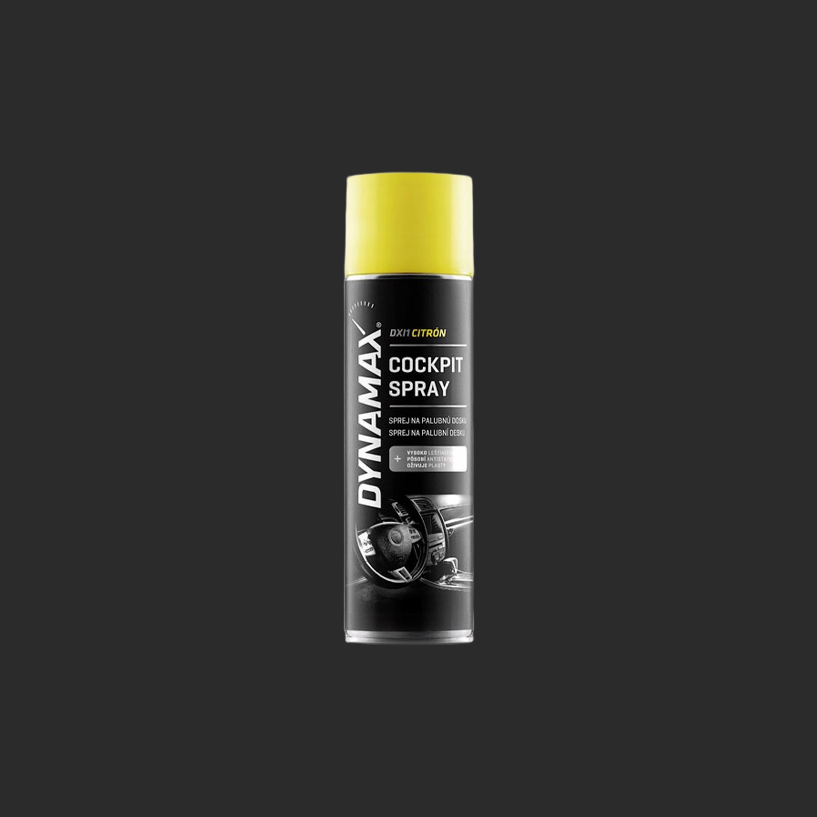 Dynamax Cockpit Spray Lemon DXI1 - Σπρέι Καθαρισμού Καμπίνας Λεμόνι