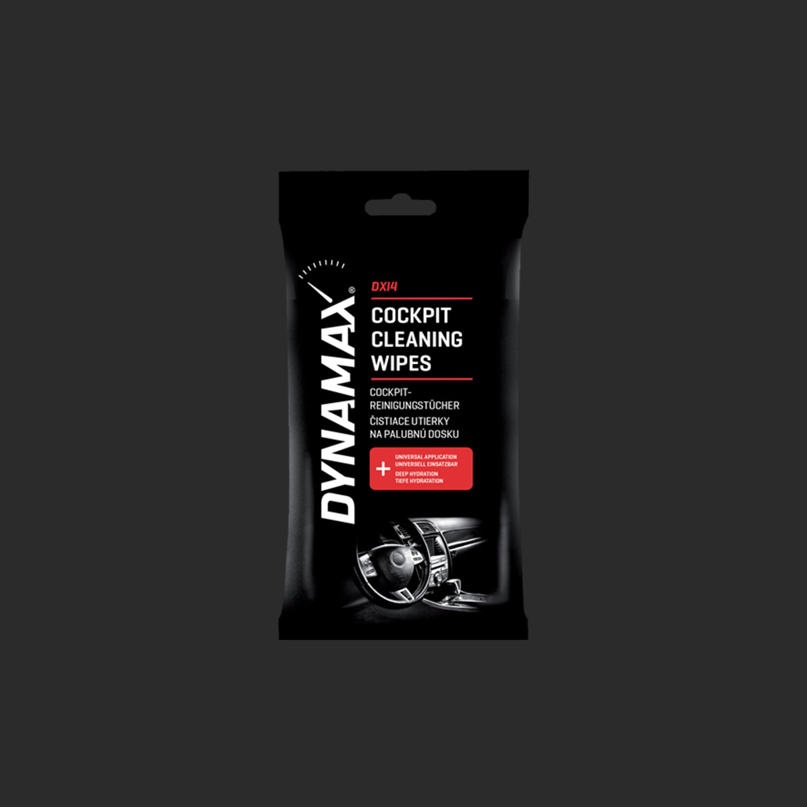 Dynamax Cockpit Cleaning Wipes DXI4 - Μαντηλάκια Ταμπλό