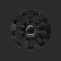 Krawehl Colour Range Wheel Cover - AURA BLACK - Τάσια Τροχών Μαύρα