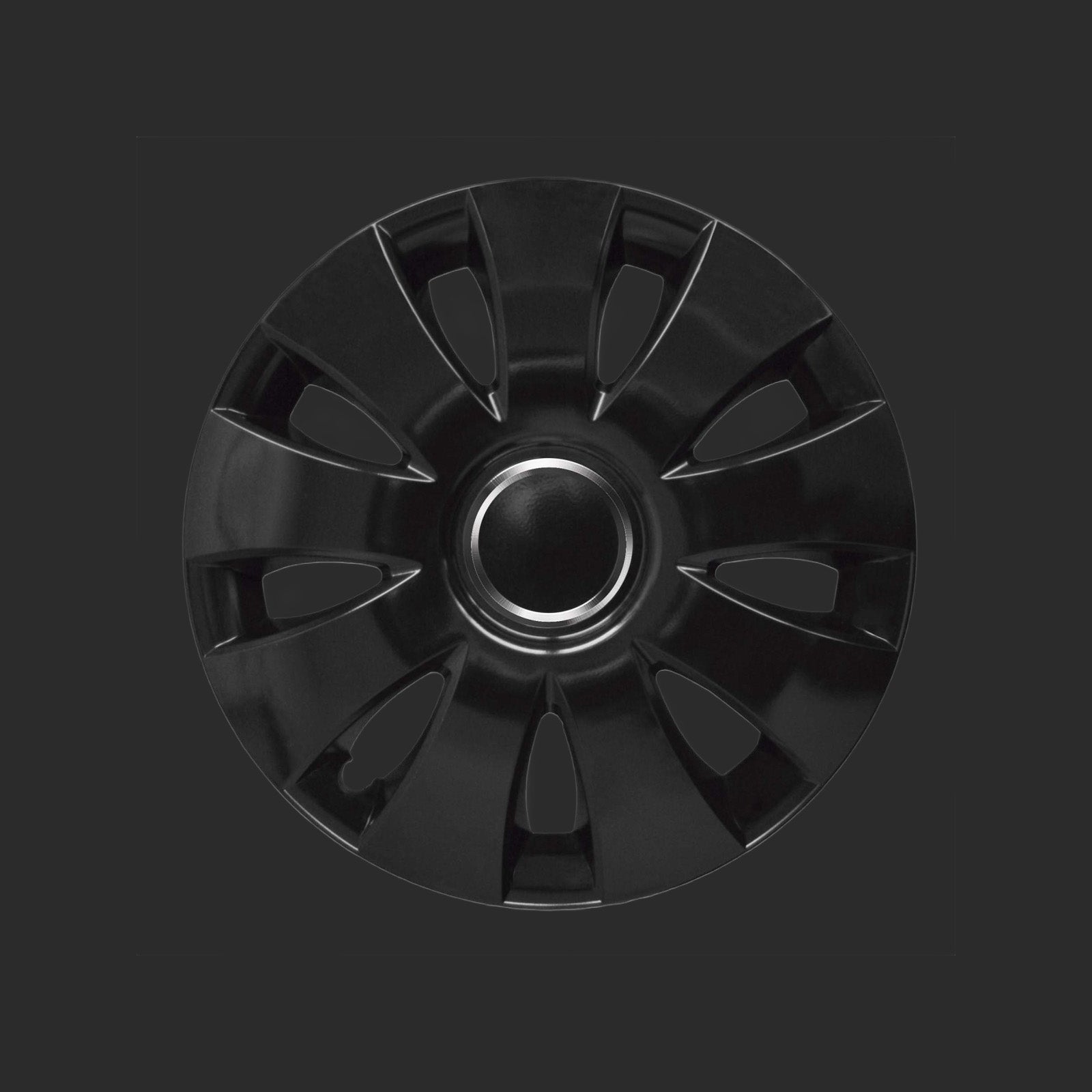Krawehl Colour Range Wheel Cover - AURA BLACK - Τάσια Τροχών Μαύρα