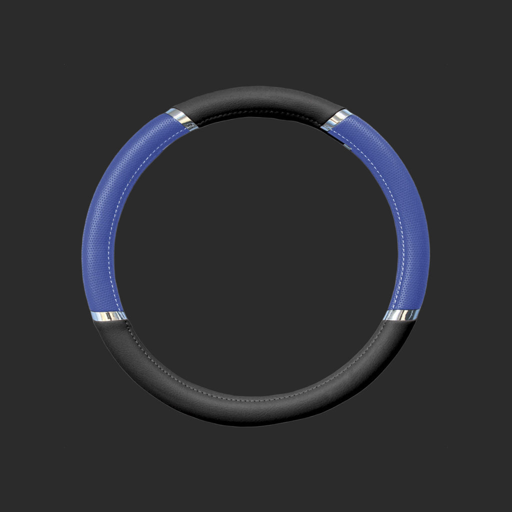 Krawehl Steering Wheel Cover - MERCURIO - Blue/Black - Κάλυμμα Τιμονιού - Μπλε/Μαύρο