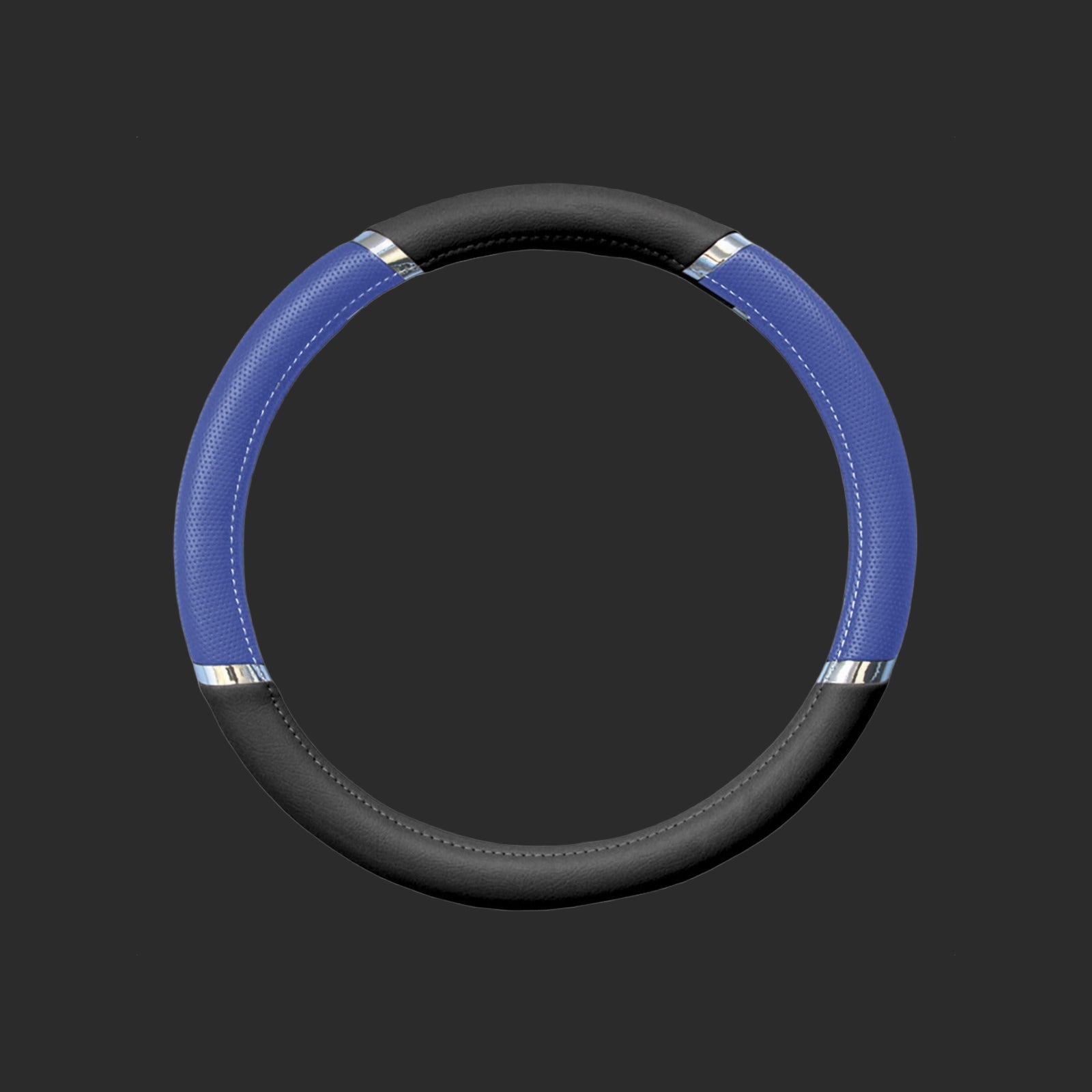 Krawehl Steering Wheel Cover - MERCURIO - Blue/Black - Κάλυμμα Τιμονιού - Μπλε/Μαύρο