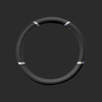 Krawehl Steering Wheel Cover - MERCURIO - Black - Κάλυμμα Τιμονιού - Μαύρο