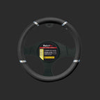 Krawehl Steering Wheel Cover - MERCURIO - Black - Κάλυμμα Τιμονιού - Μαύρο