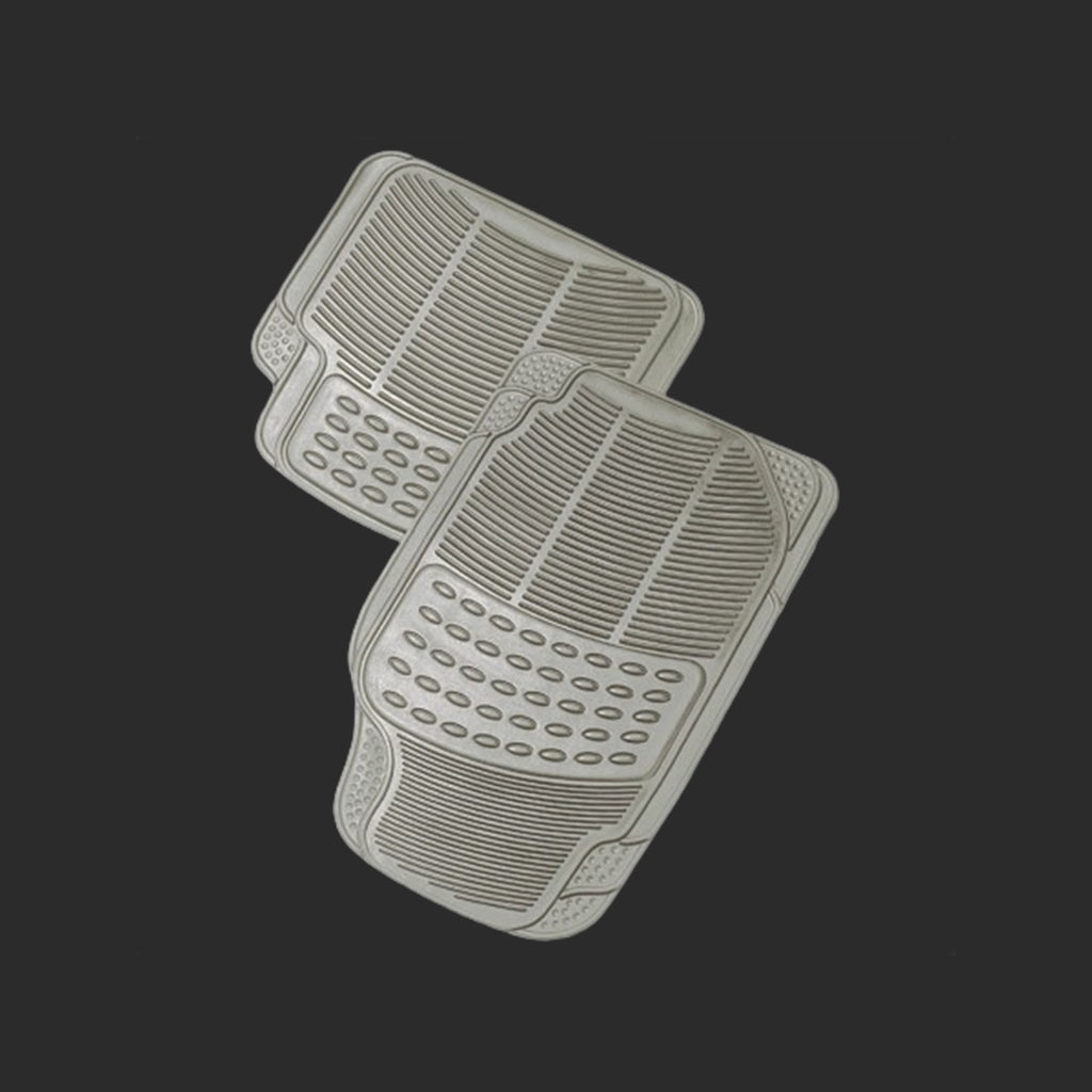 Krawehl PVC Car Mats Alaska - Gray - Πατάκια Αυτοκινήτου PVC Alaska - Γκρι