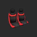 Krawehl Seat Cover - BAHAMAS - 4 PCS - Red/Black - Καλύμματα Καθισμάτων Αυτοκινήτου - Κόκκινο/Μαύρο