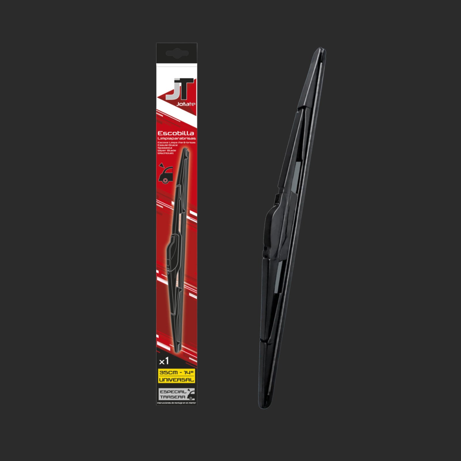 JT T-FLEX Rear Universal - Υαλοκαθαριστήρας Οπίσθιος